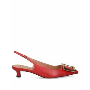 NEW BIBI LOU women's poznan slingback pumps in red